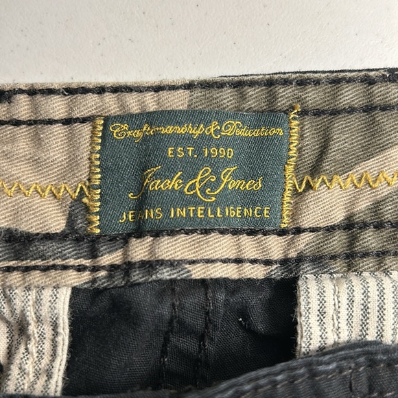 Jack & Jones Jjipreston Akm 216 Sts Cargo Shorts Mens Black US Size L - Picture 11 of 15